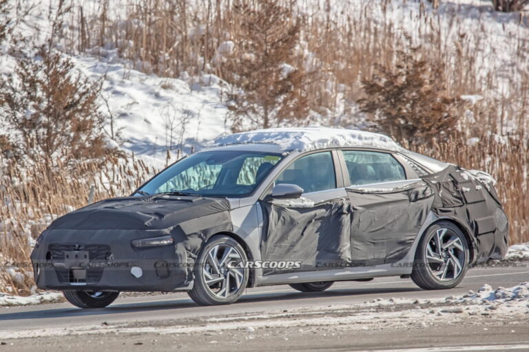 2024 Hyundai Elantra Spied: First Look At Facelifted Sedan | Carscoops