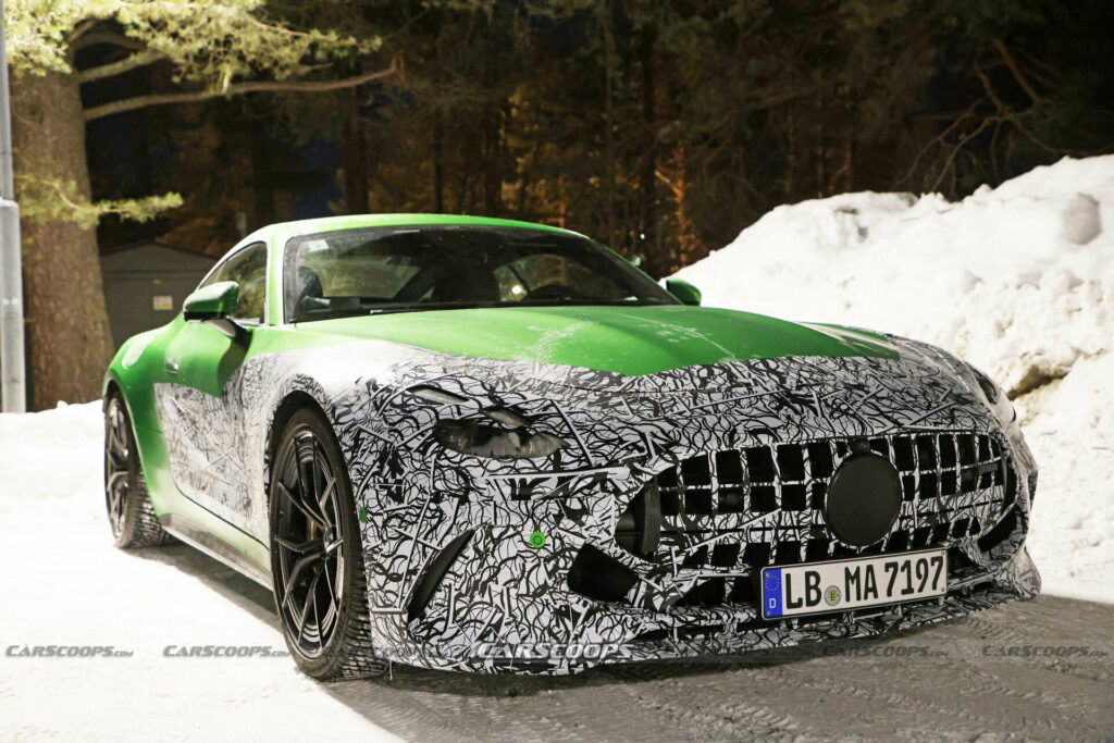 Mercedes-AMG GT 73 Spied With Plug-In Hybrid Power