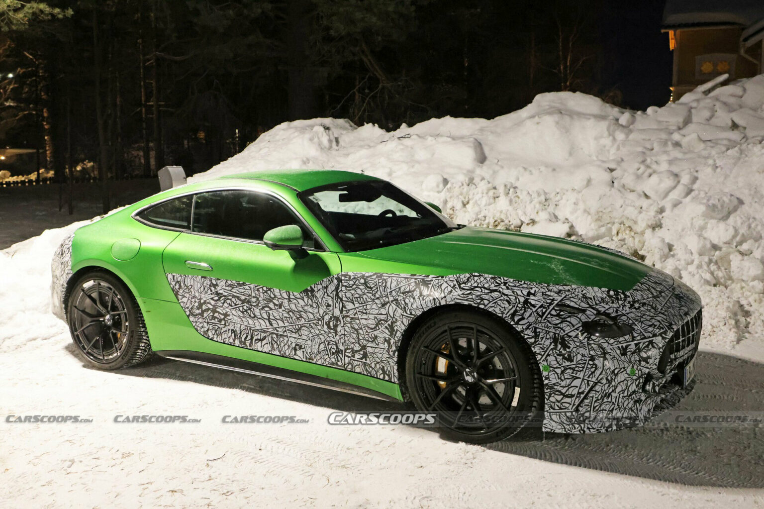 2024 Mercedes-AMG GT Spied With Rear Seats And Plug-In Hybrid Power ...