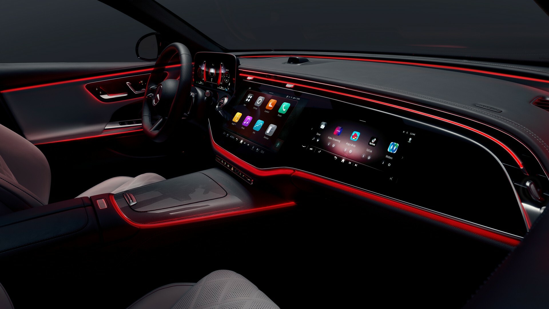 2024 Mercedes EClass Revealed With A Superscreen, Built In TikTok And