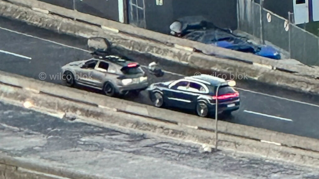  2024 Porsche Cayenne Snapped From Afar During Photoshoot