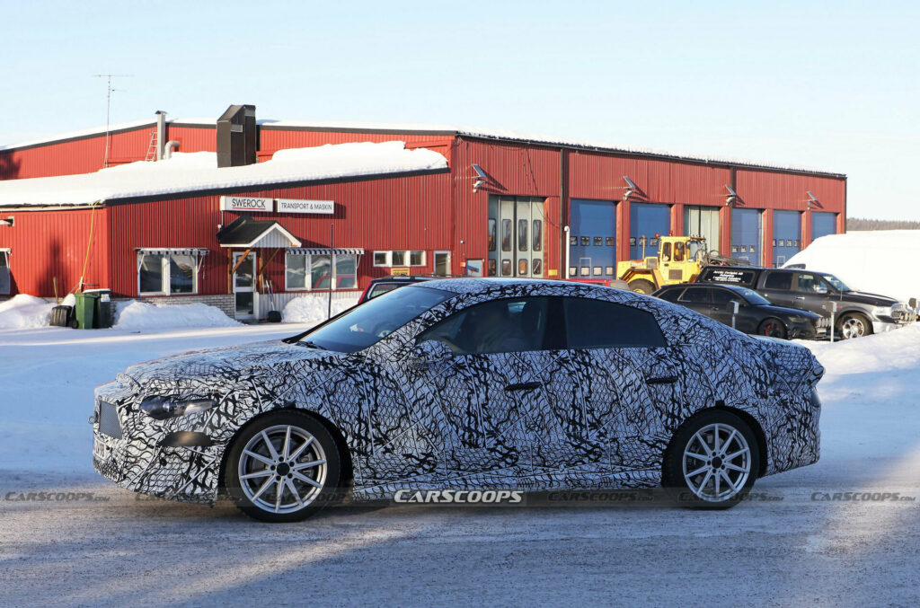 2025 Mercedes CLA Spied With An Electrifying New Design