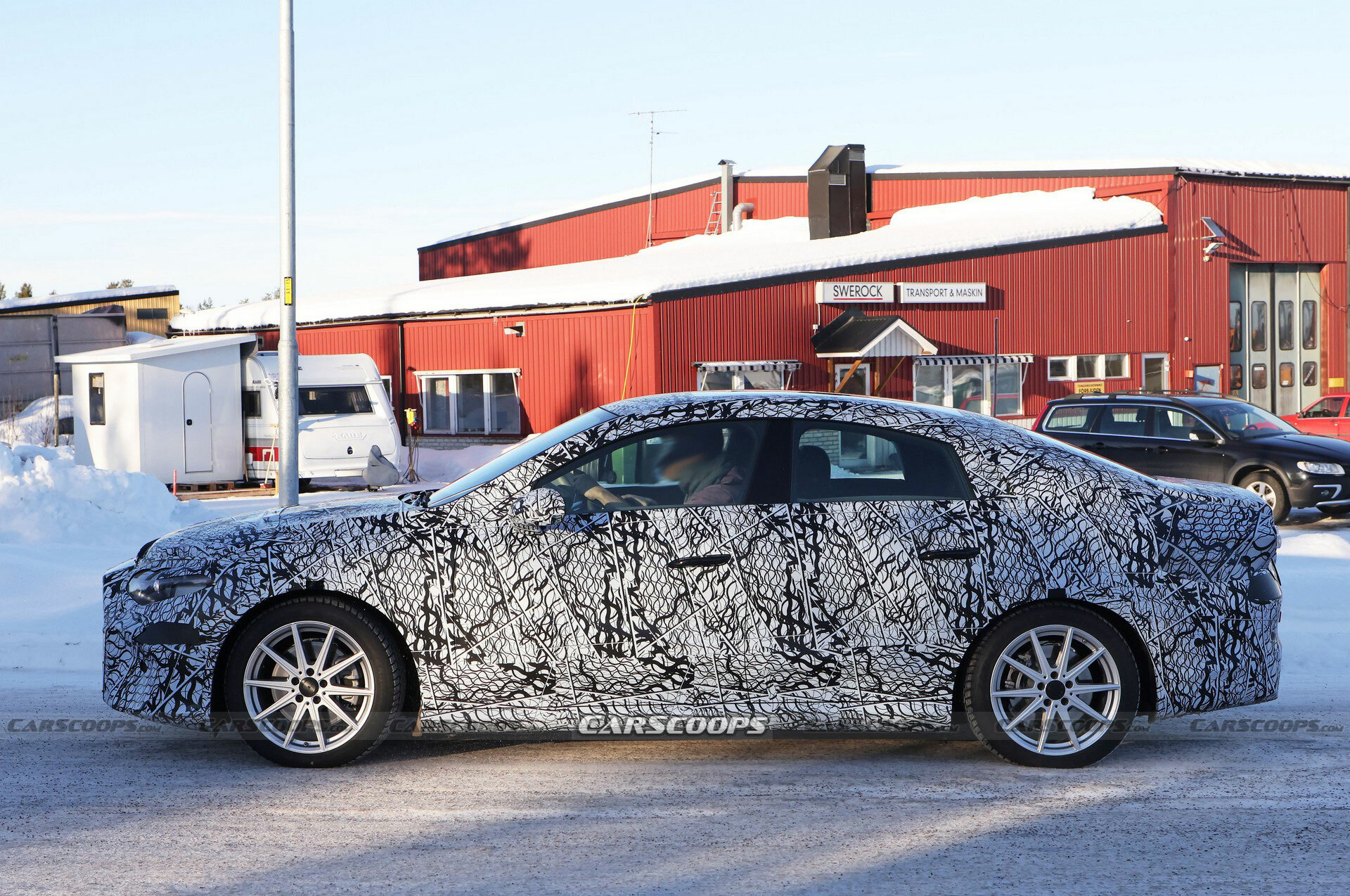 2025 Mercedes CLA Spied With An Electrifying New Design | Carscoops