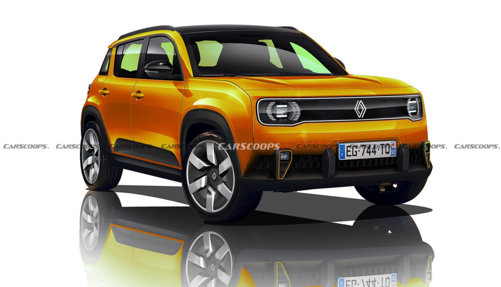 2025 Renault 4 Exclusive Rendering Tries To Predict The Affordable EV