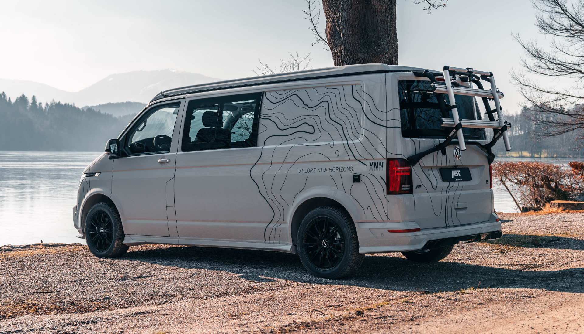 XNH Volkswagen camper van packs homey interior and two kitchens