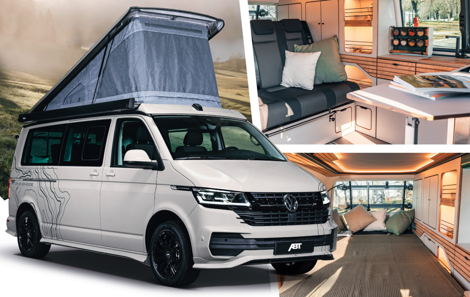 The ABT XNH Is A $148,000 VW Camper Van With A Pop-Up Roof | Carscoops