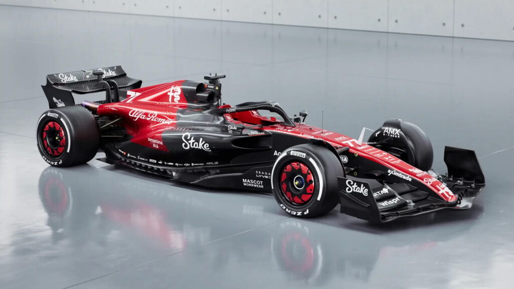  Alfa Romeo C43 Joins The Dark Side With New Look For 2023 F1 Season