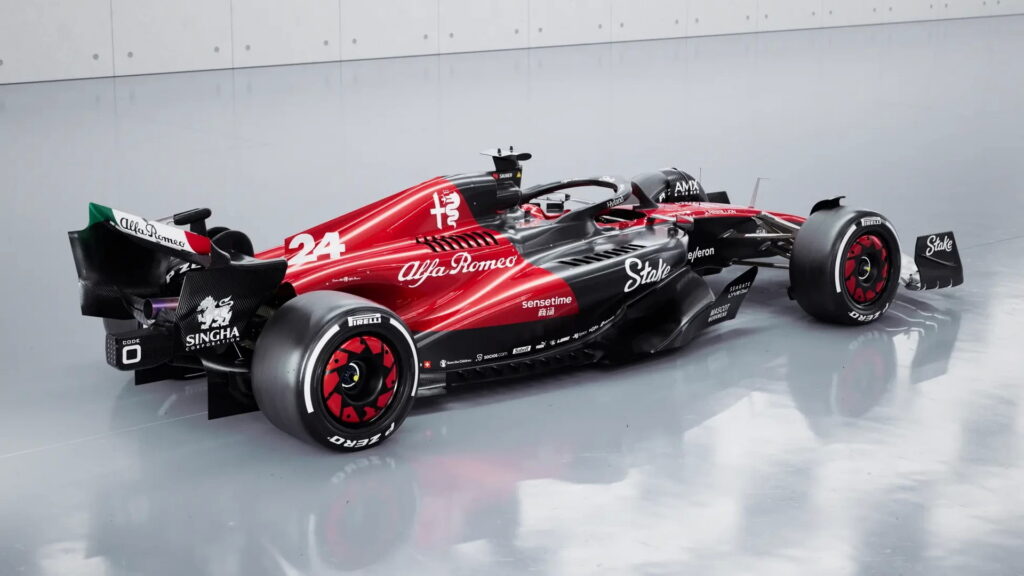 Alfa Romeo C43 Joins The Dark Side With New Look For 2023 F1 Season ...