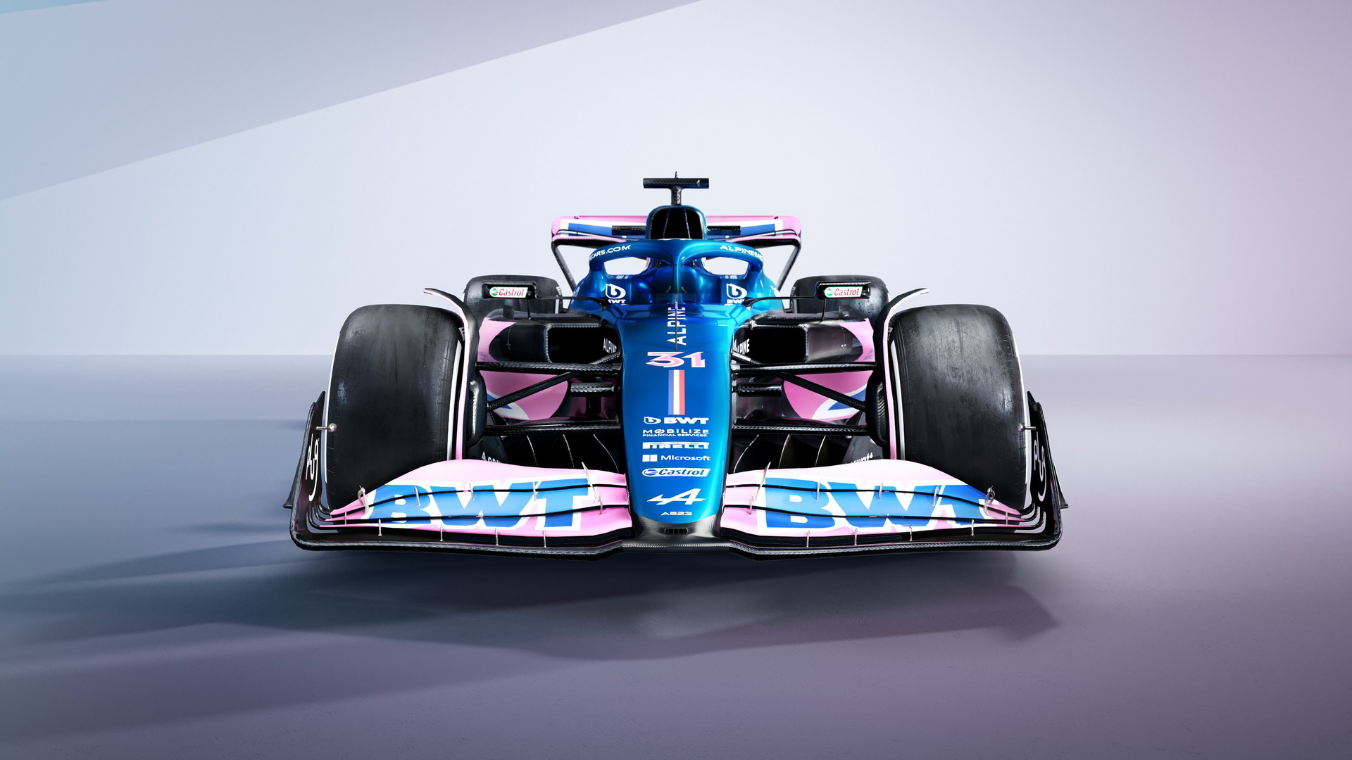 Alpine A523 Debuts Cute Pink Outfit To Finish Off The 2023 Formula 1 ...