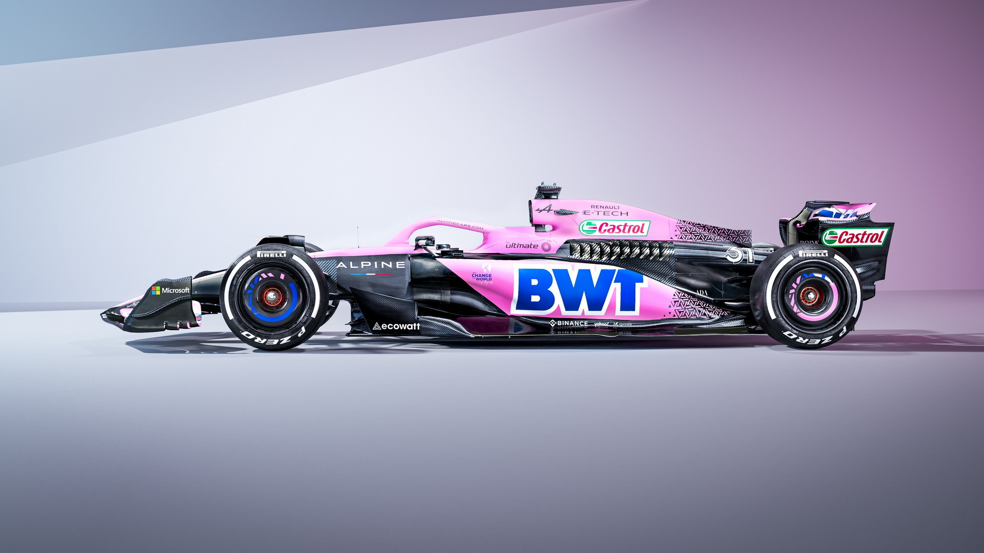 Alpine A523 Debuts Cute Pink Outfit To Finish Off The 2023 Formula 1 ...