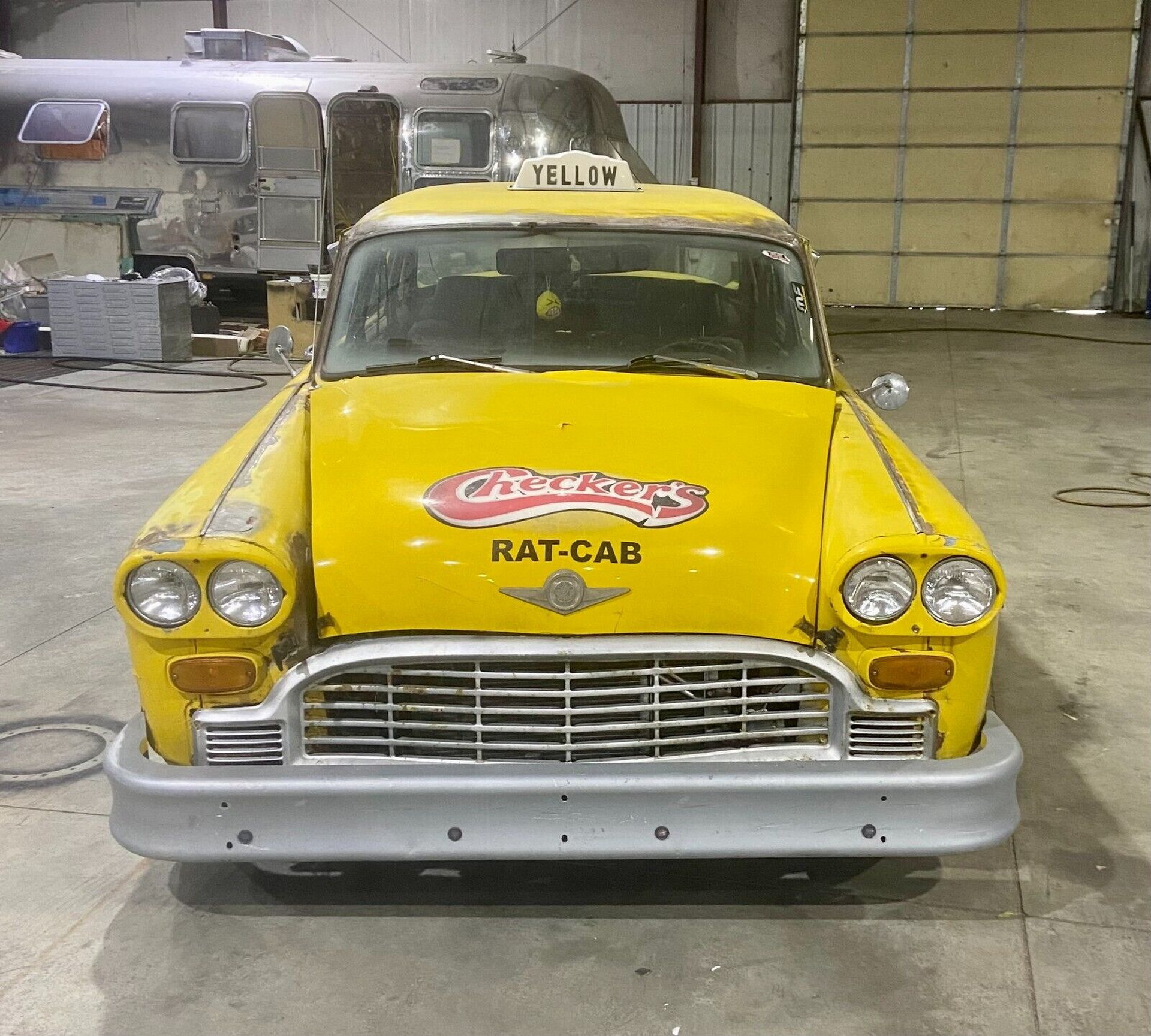 Ford 1950 Yellow Cab Taxi