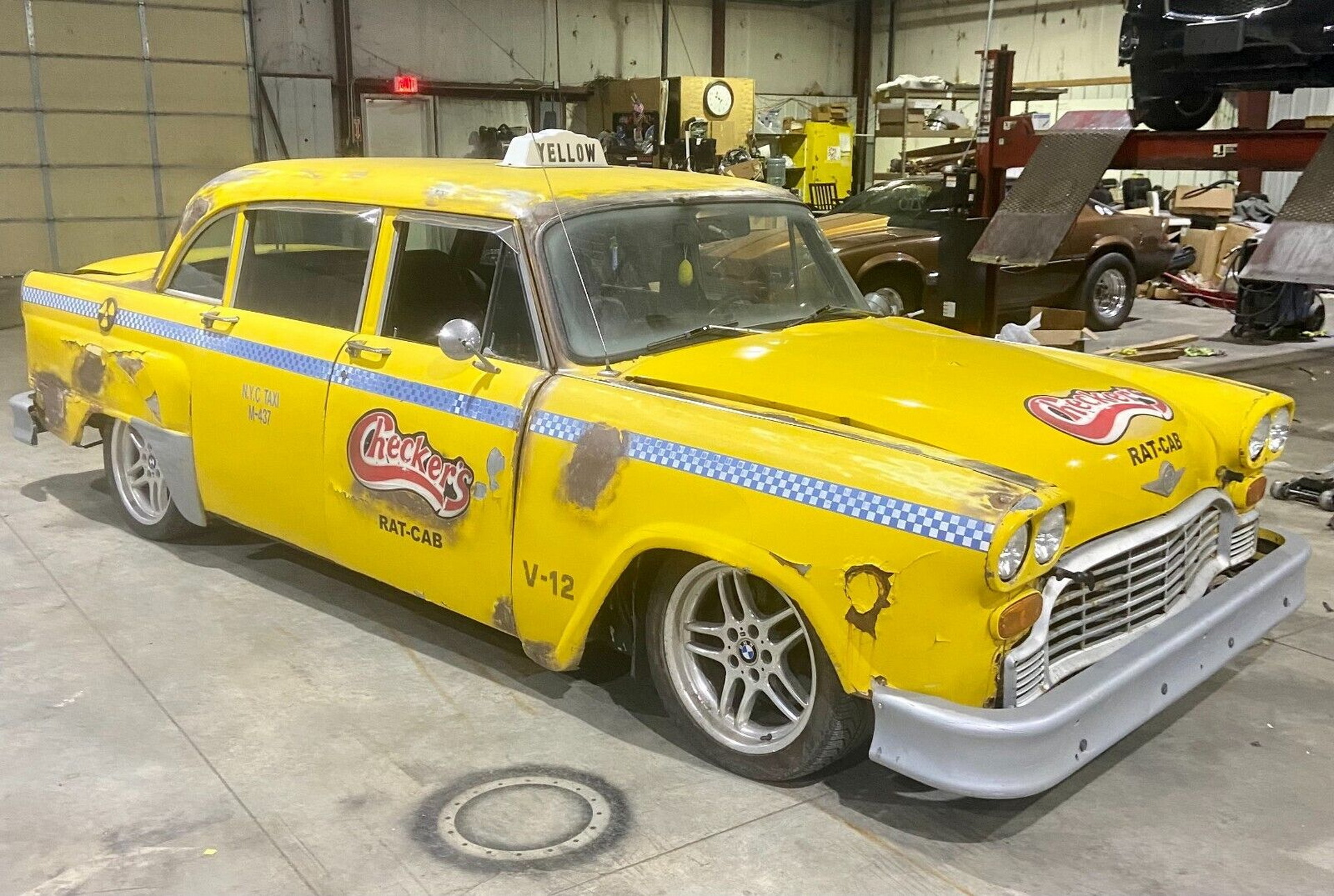 Ford 1950 Yellow Cab Taxi