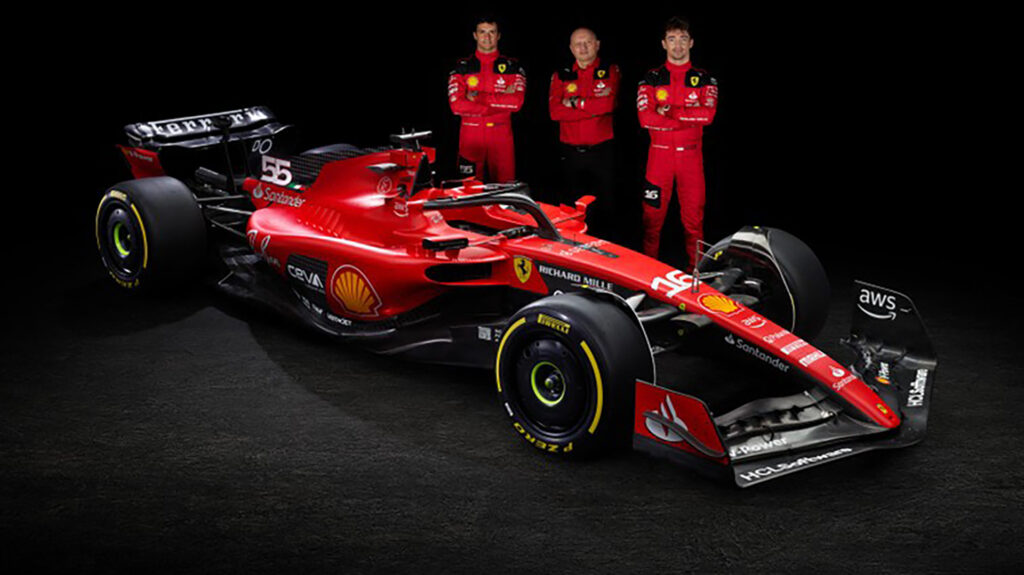 Ferrari Unveils The SF-23 With Eyes On The Prize For 2023 F1 Season
