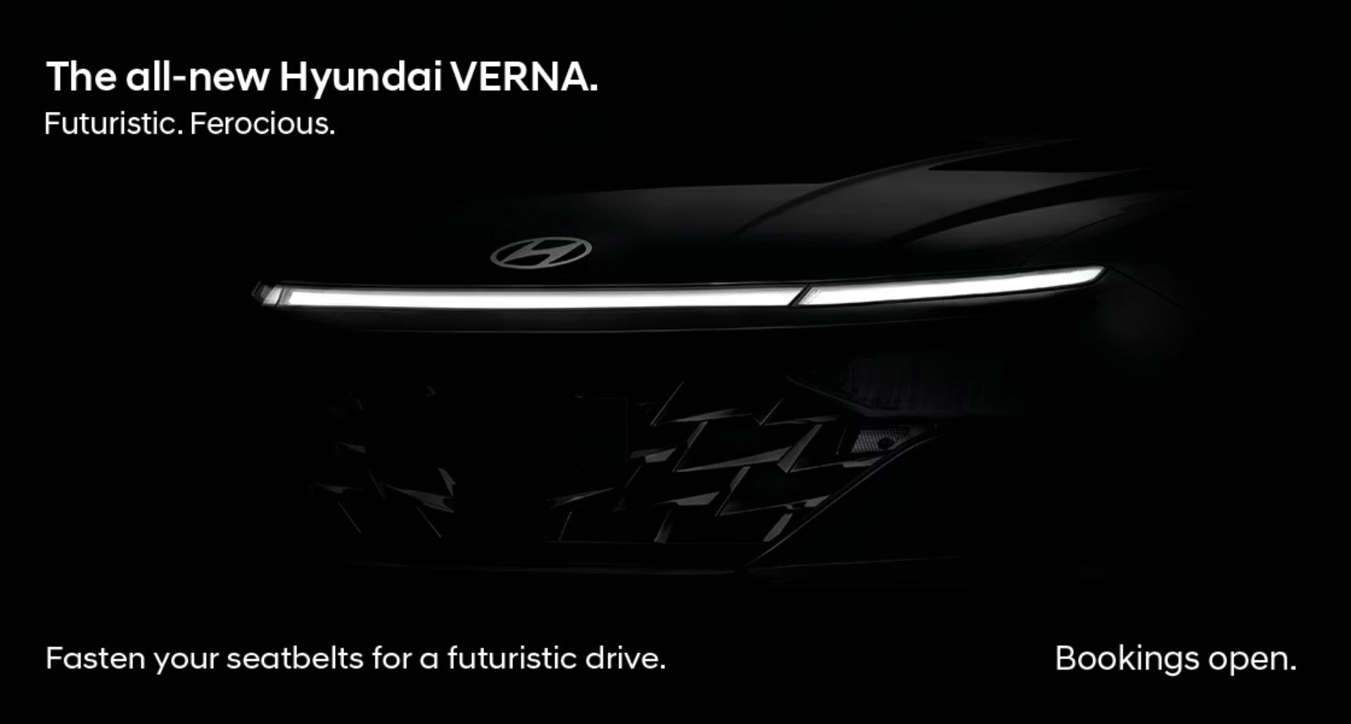 New 2024 Hyundai Verna Teased In India As A Sleek Budget Friendly Sedan   Hyundai Verna Teaser 1 