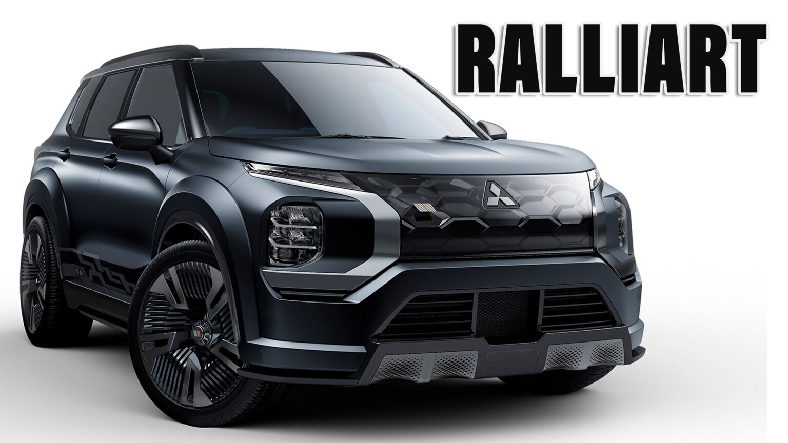 New Mitsubishi Outlander Ralliart May Arrive As Soon As 2024 Carscoops   Mitsubishi Ralliart Vision 1536x864 