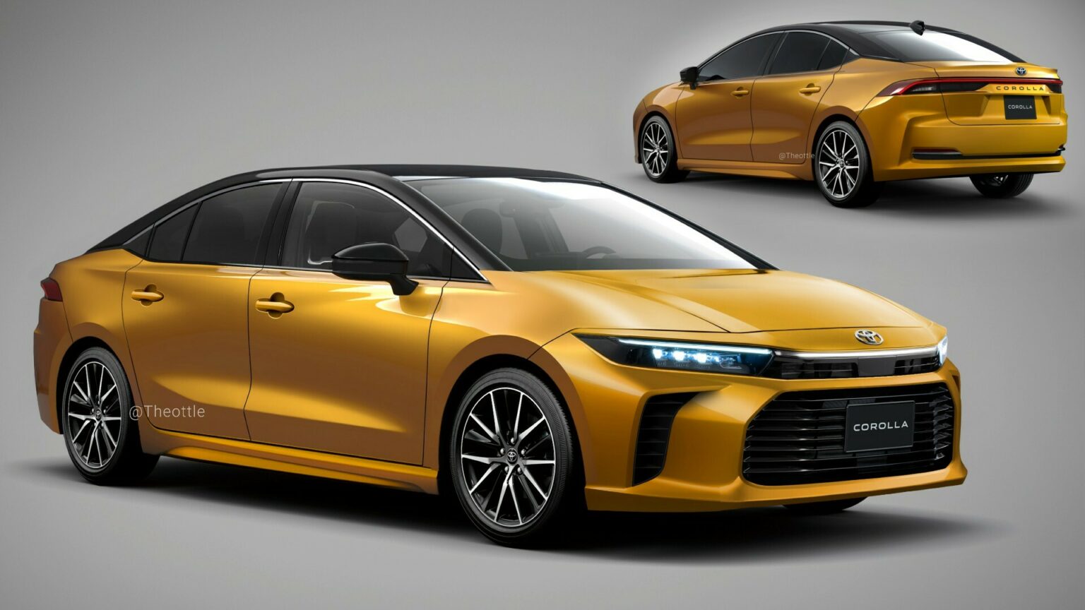 Next 2025 Toyota Corolla Envisioned With Upscale Styling By Independent