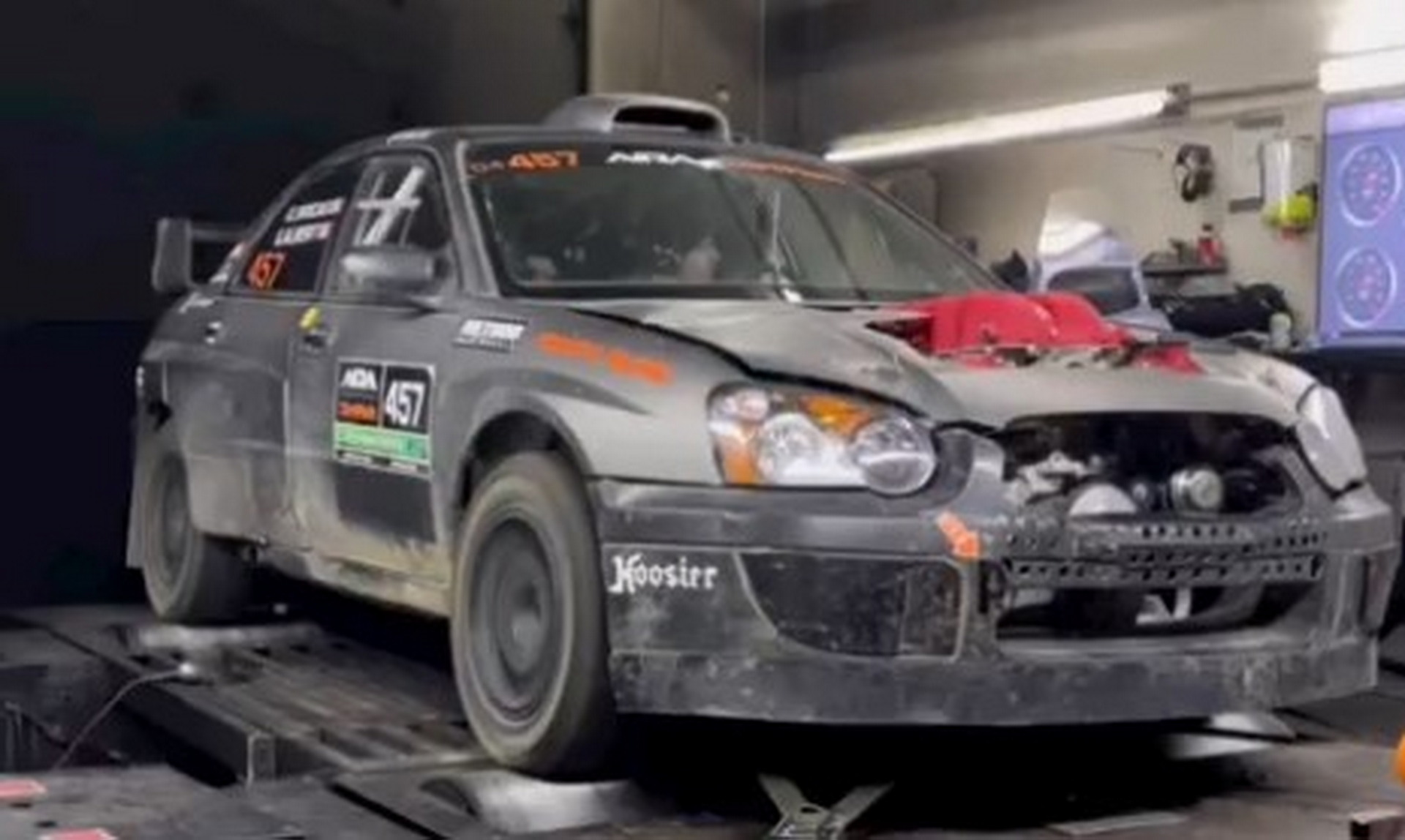 This Subaru WRX STI With A Ferrari V8 Is The Rally Car We Didn’t Know