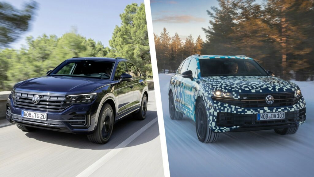 2024 VW Touareg Facelift Previewed With Subtle Visual Changes And