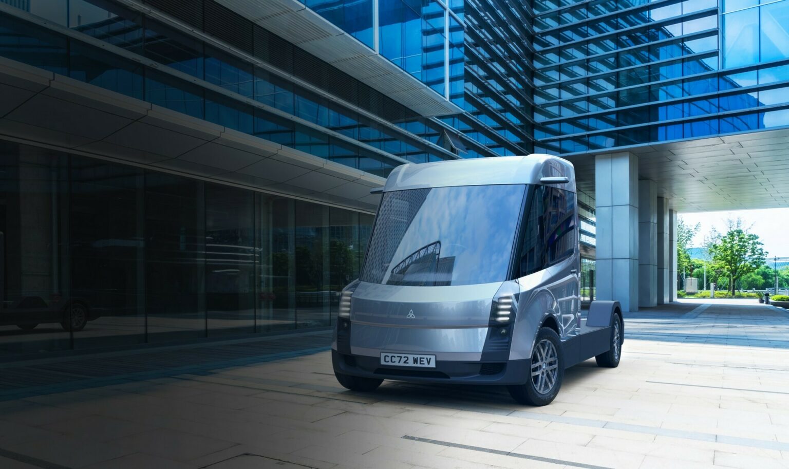 New WEVC eCV1 Electric Truck Looks Like A Mini Tesla Semi | Carscoops