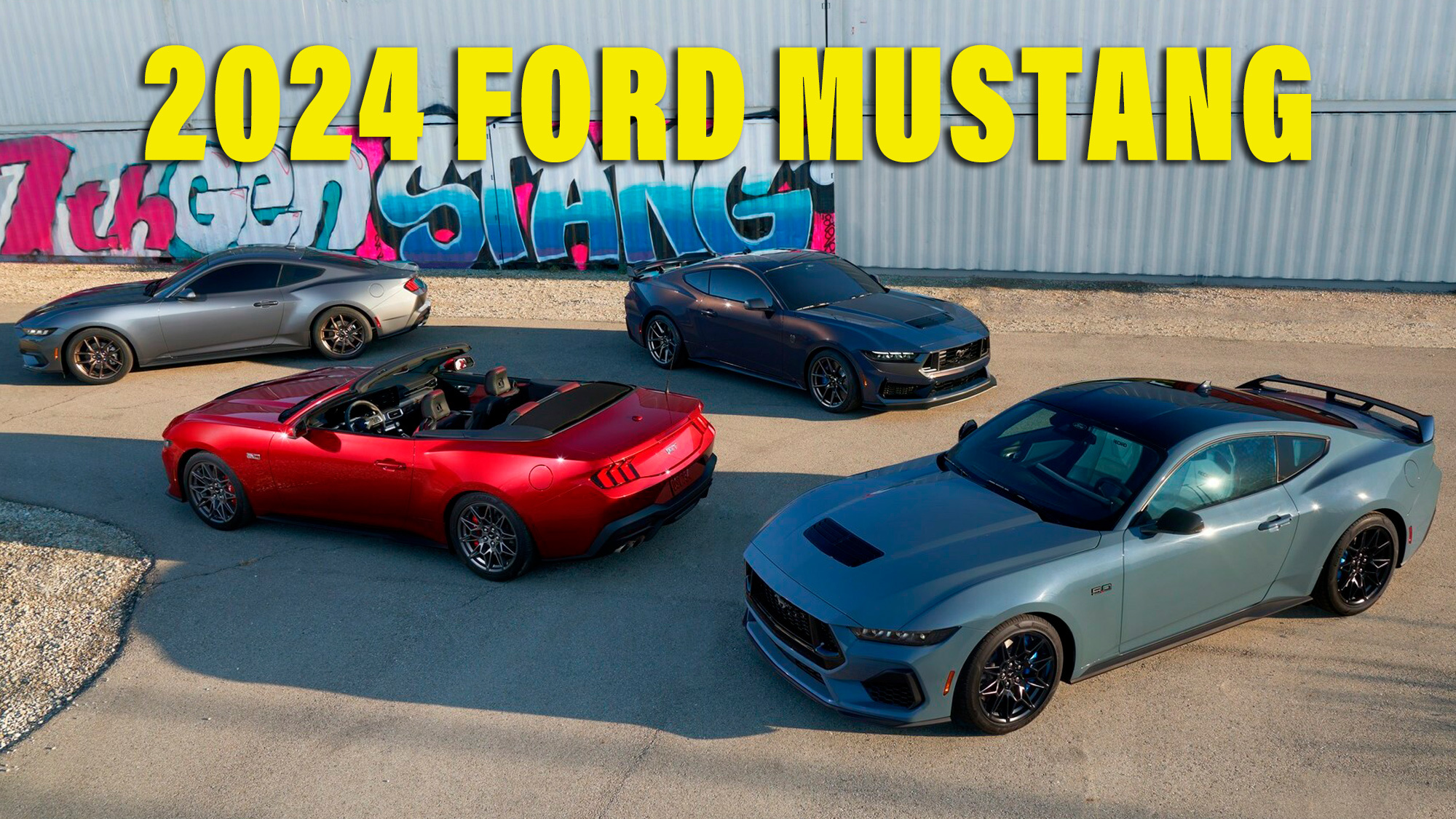 2024 Ford Mustang Priced From 32K, Dark Horse At 60K Or Just 6K Less