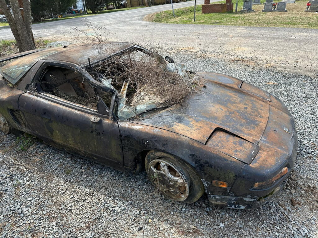 Stolen 1990 Acura NSX Submerged In A River For 20 Years Sells for ...