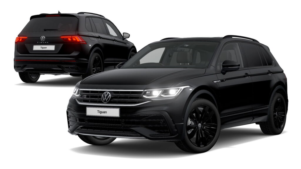 VW Tiguan Black Edition Is The New SinisterLooking Flagship Trim