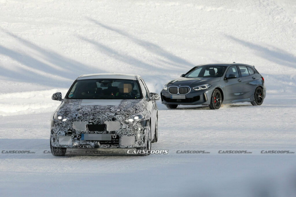 La nouvelle BMW Série 1 2024 aperçue en tant que M135i