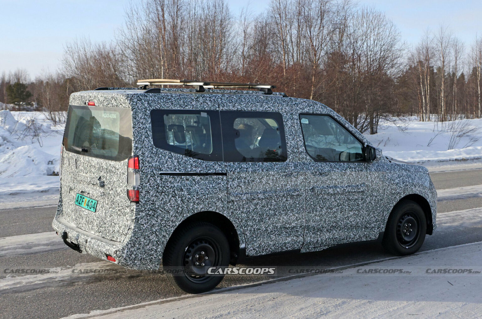 Ford E-Transit Courier Teased Ahead Of April 6 Debut | Carscoops