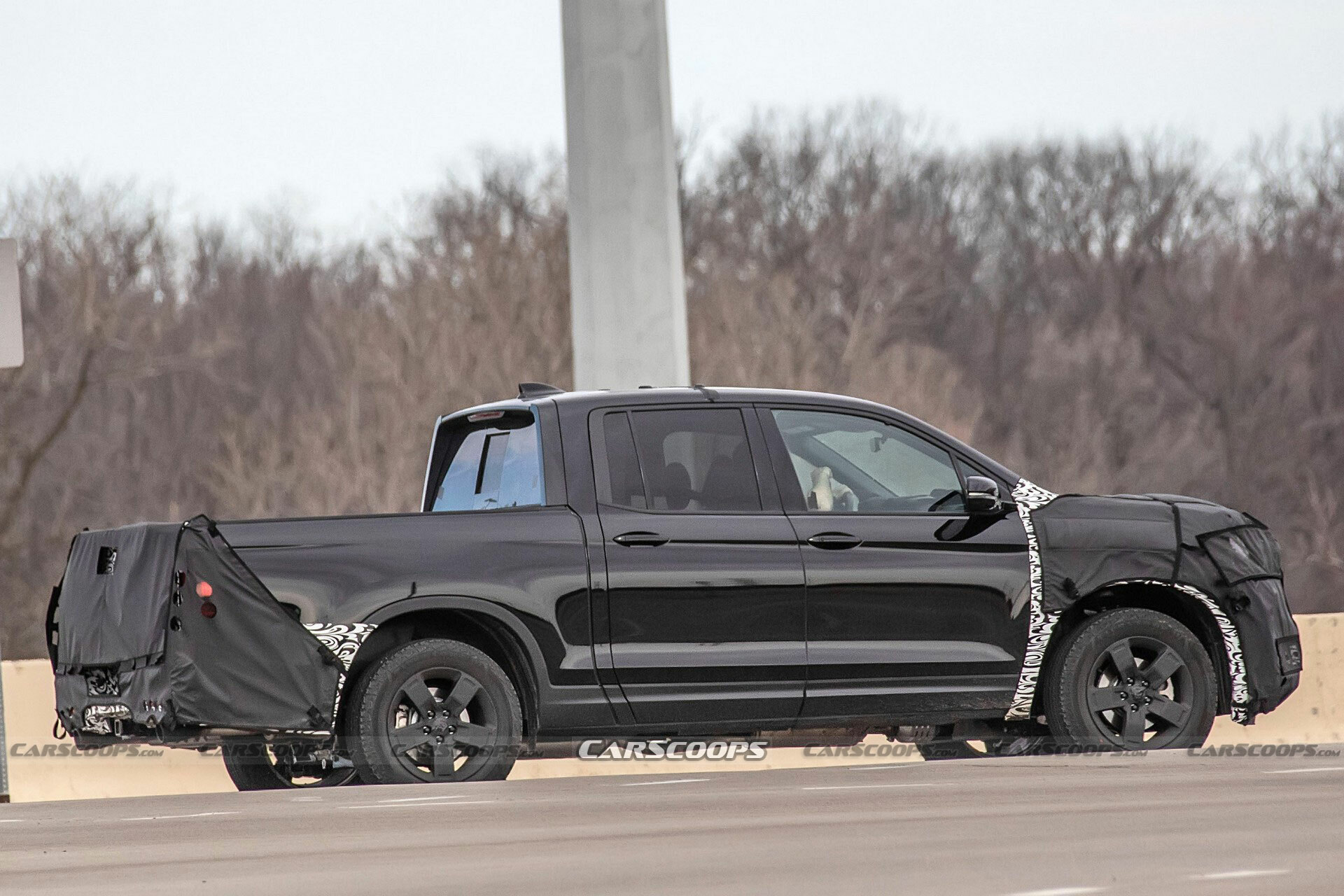 2024 Honda Ridgeline Spied, Looks Set To Receive A Facelift Carscoops