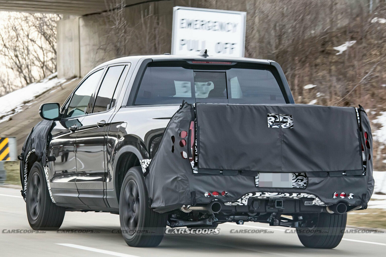 2024 Honda Ridgeline Spied, Looks Set To Receive A Facelift | Carscoops