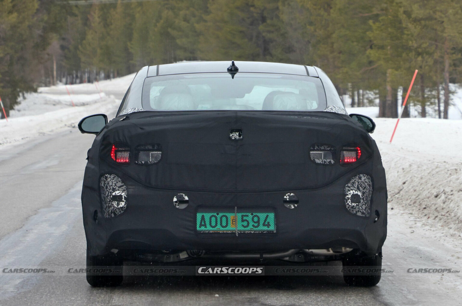 2024 Hyundai Sonata Spied With AWD And New Widescreen Display Carscoops