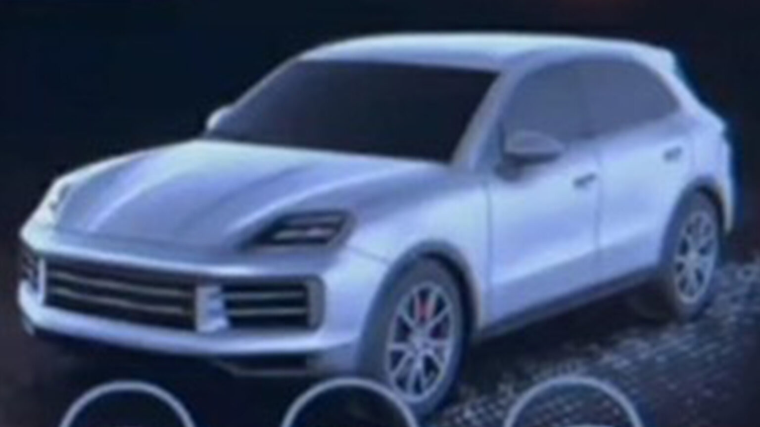 2024 Porsche Cayenne Exterior Design Revealed Through Infotainment