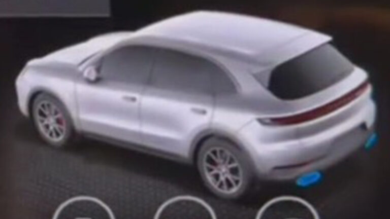 2024 Porsche Cayenne Exterior Design Revealed Through Infotainment   2024 Porsche Cayenne 2 1 768x432 