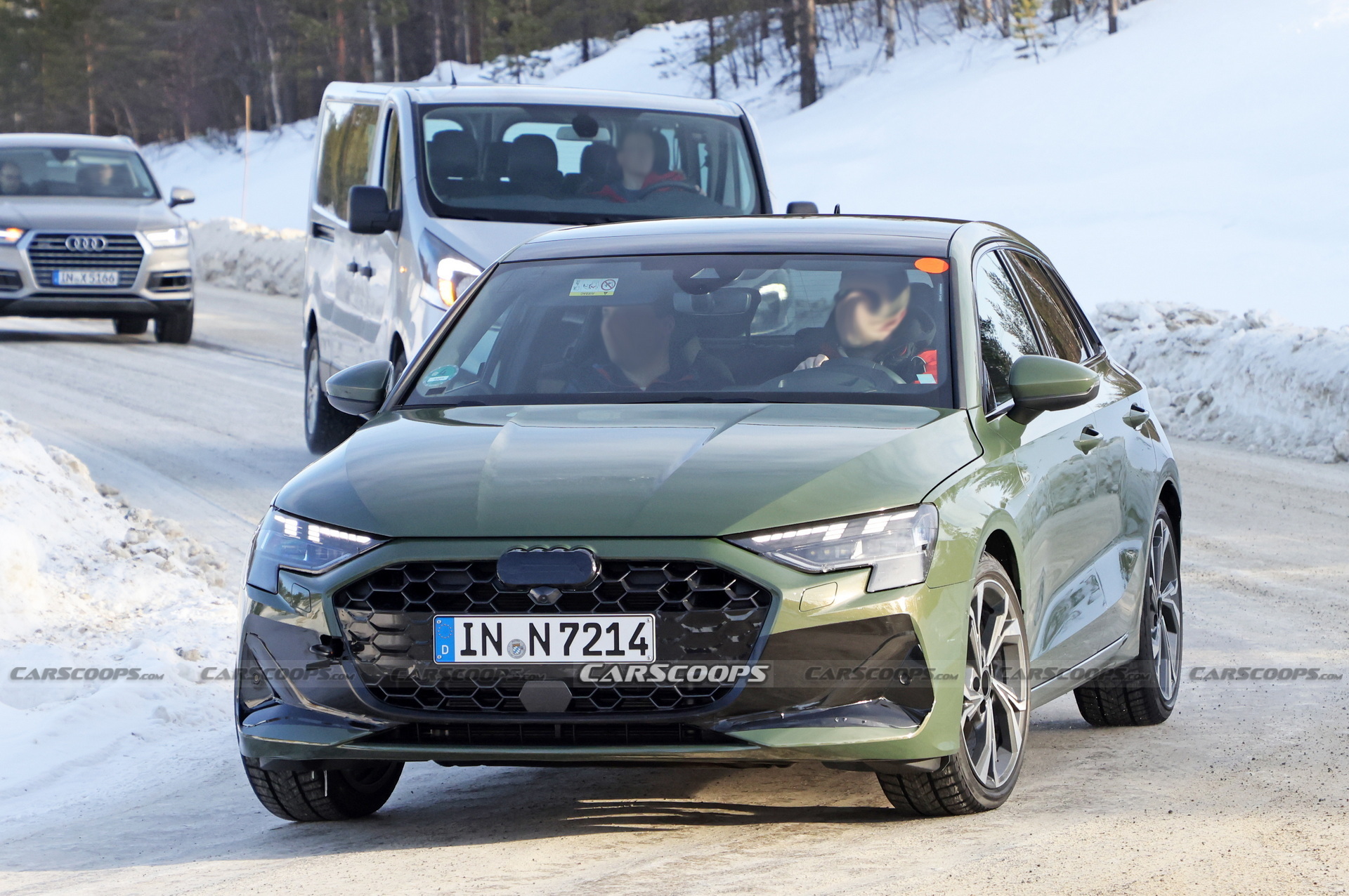 Audi’s Facelifted A3 Sportback Spied Practically Undisguised Revealing ...