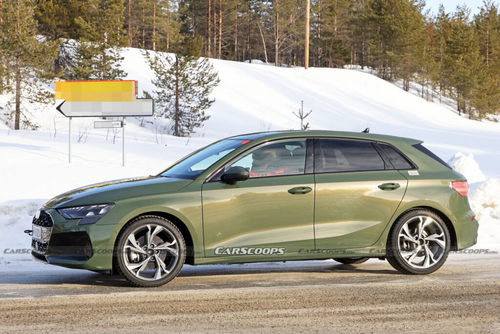 Audi's Facelifted A3 Sportback Spied Practically Undisguised Revealing  Subtle Changes