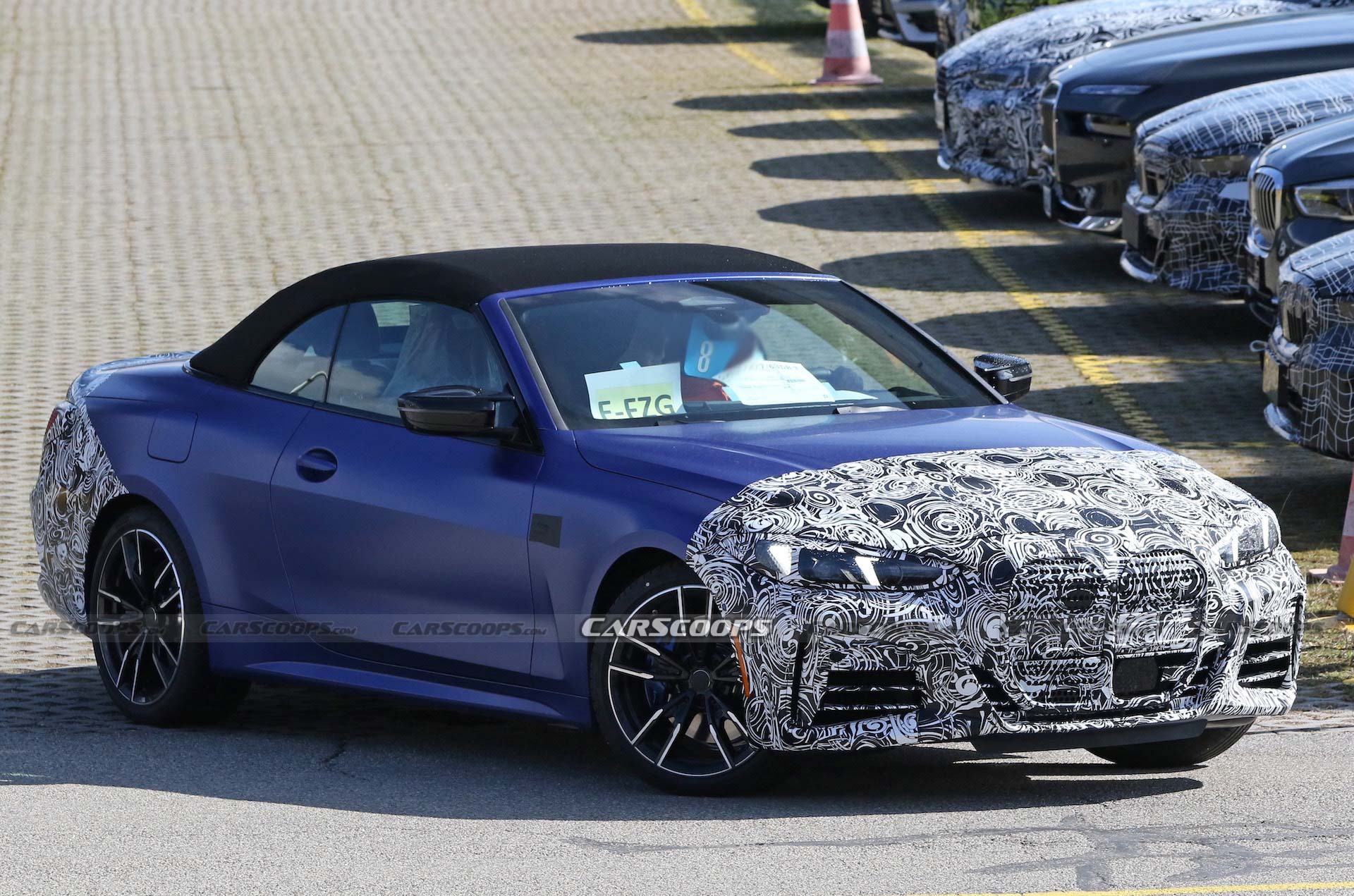 Facelifted BMW 4Series Convertible Says That Grille Ain’t Going