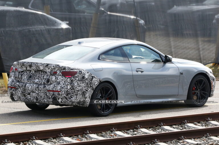 Facelifted 2025 BMW 4-Series And M440i Coupes Spied With Fresh LEDs ...