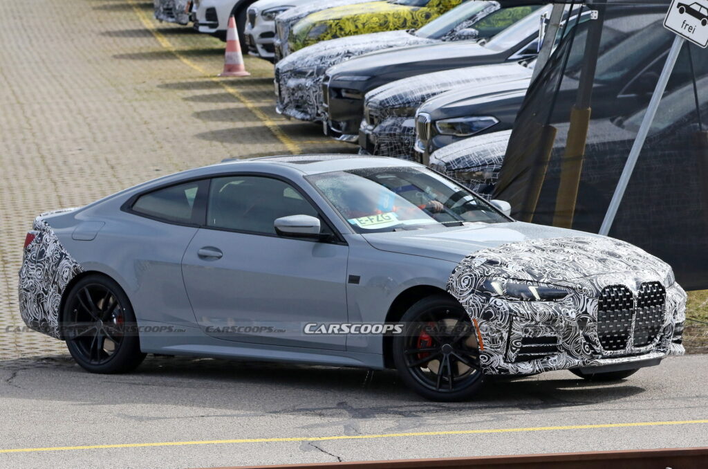 Facelifted 2025 BMW 4-Series And M440i Coupes Spied With Fresh LEDs