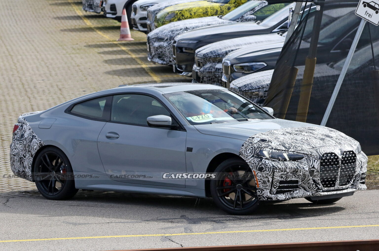 Facelifted 2025 BMW 4-Series And M440i Coupes Spied With Fresh LEDs ...