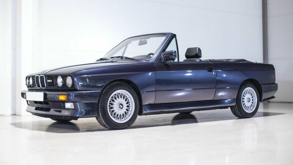  Rare 1989 M3 Convertible Restored By BMW Group Classic For Sale