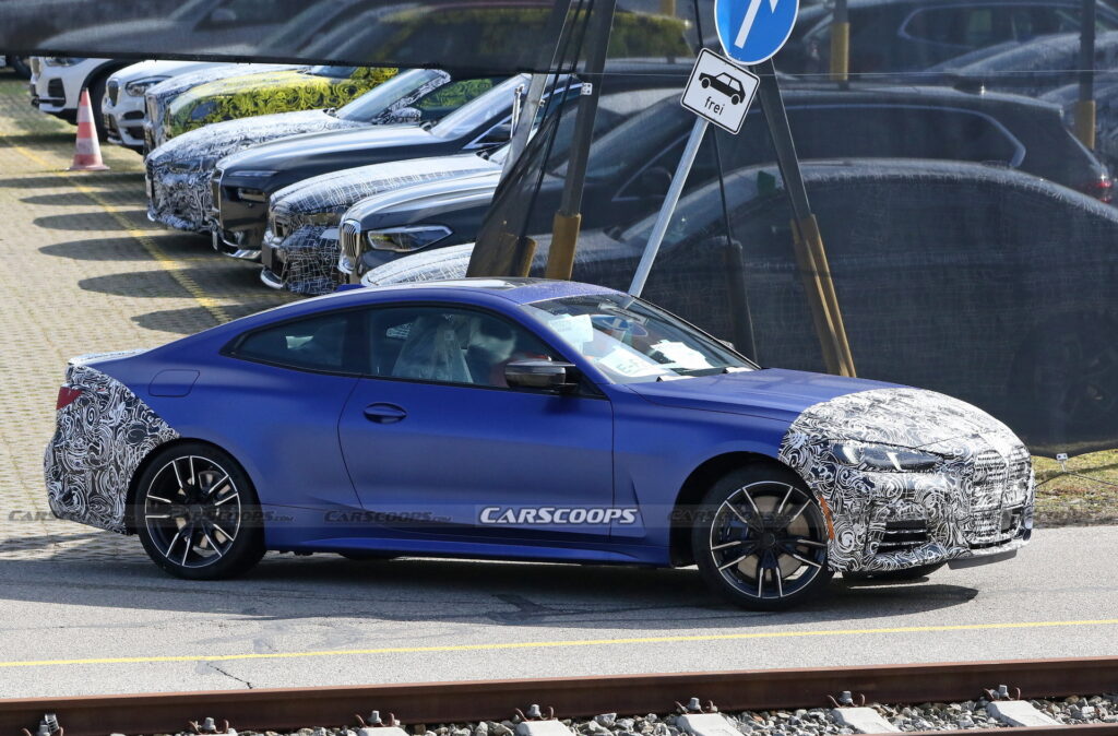 Facelifted 2025 BMW 4-Series And M440i Coupes Spied With Fresh