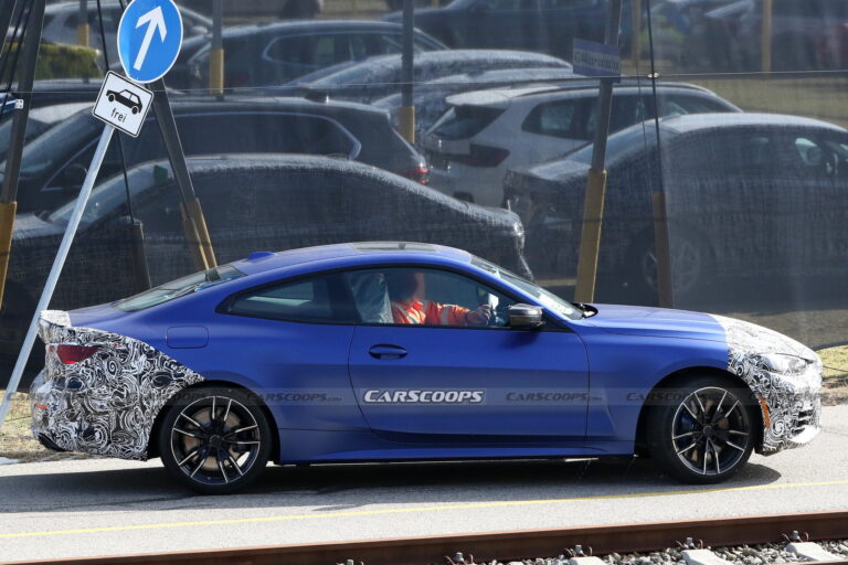 Facelifted 2025 BMW 4Series And M440i Coupes Spied With Fresh LEDs