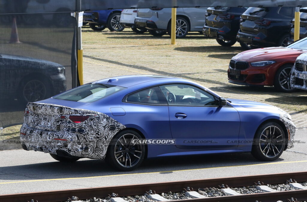 Facelifted 2025 BMW 4-Series And M440i Coupes Spied With Fresh