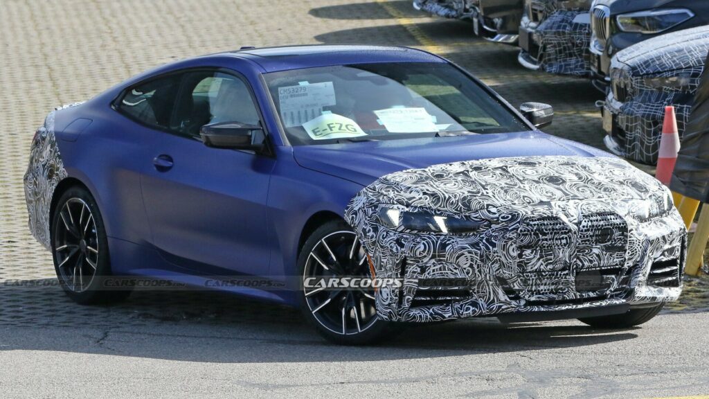 Facelifted 2025 BMW 4-Series And M440i Coupes Spied With Fresh LEDs