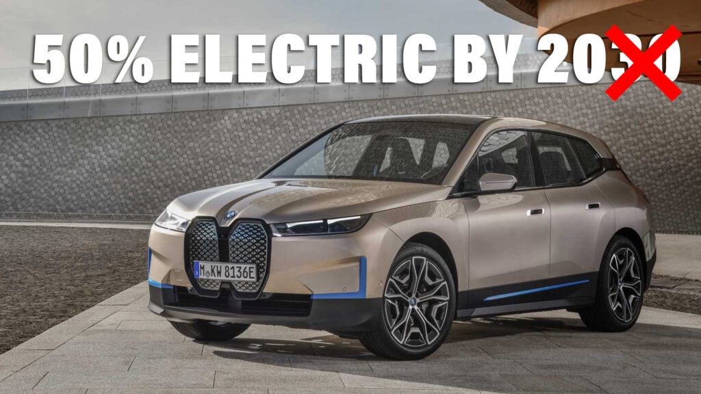  BMW Expects To Smash 50% EV Sales Goal Before Own 2030 Deadline