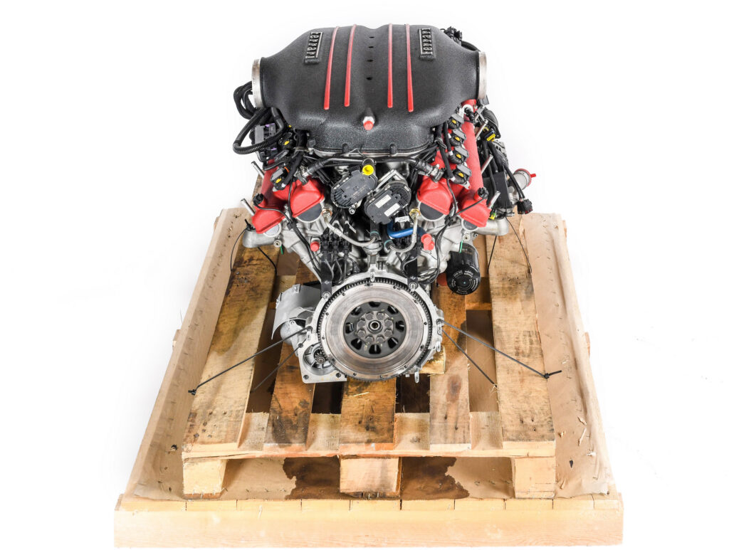 This new, unused Ferrari Enzo V12 'crate engine' is up for sale