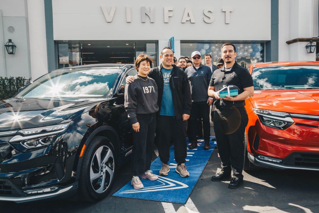  VinFast Begins U.S. Deliveries With 45 VF 8 City Edition SUVs To Dealers In California