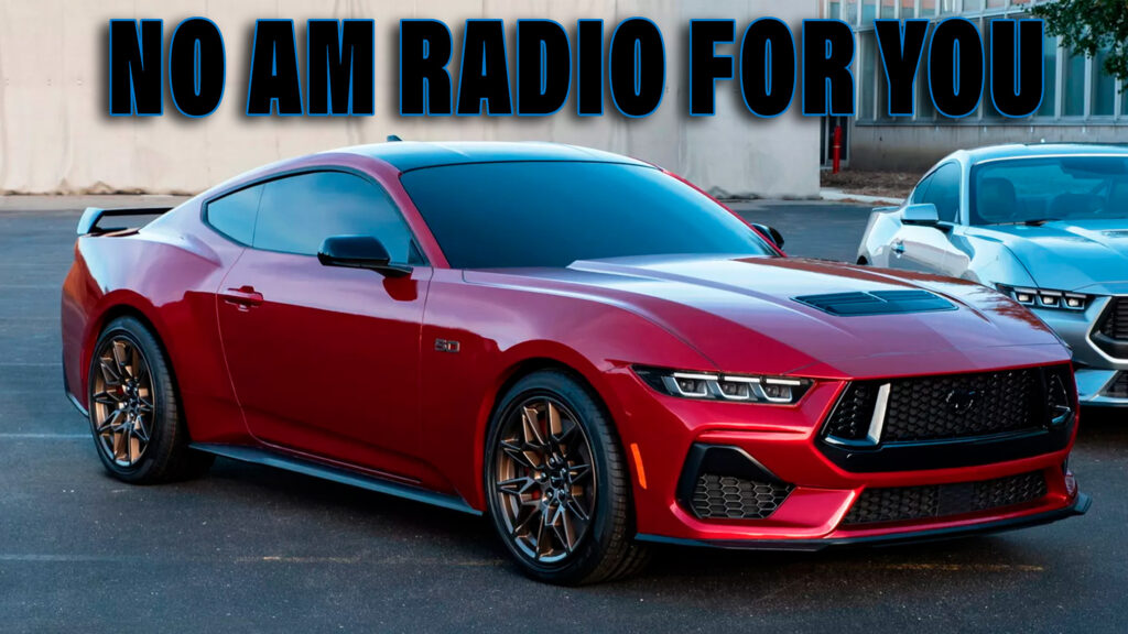  2024 Ford Mustang Is Reportedly Ditching AM Radio