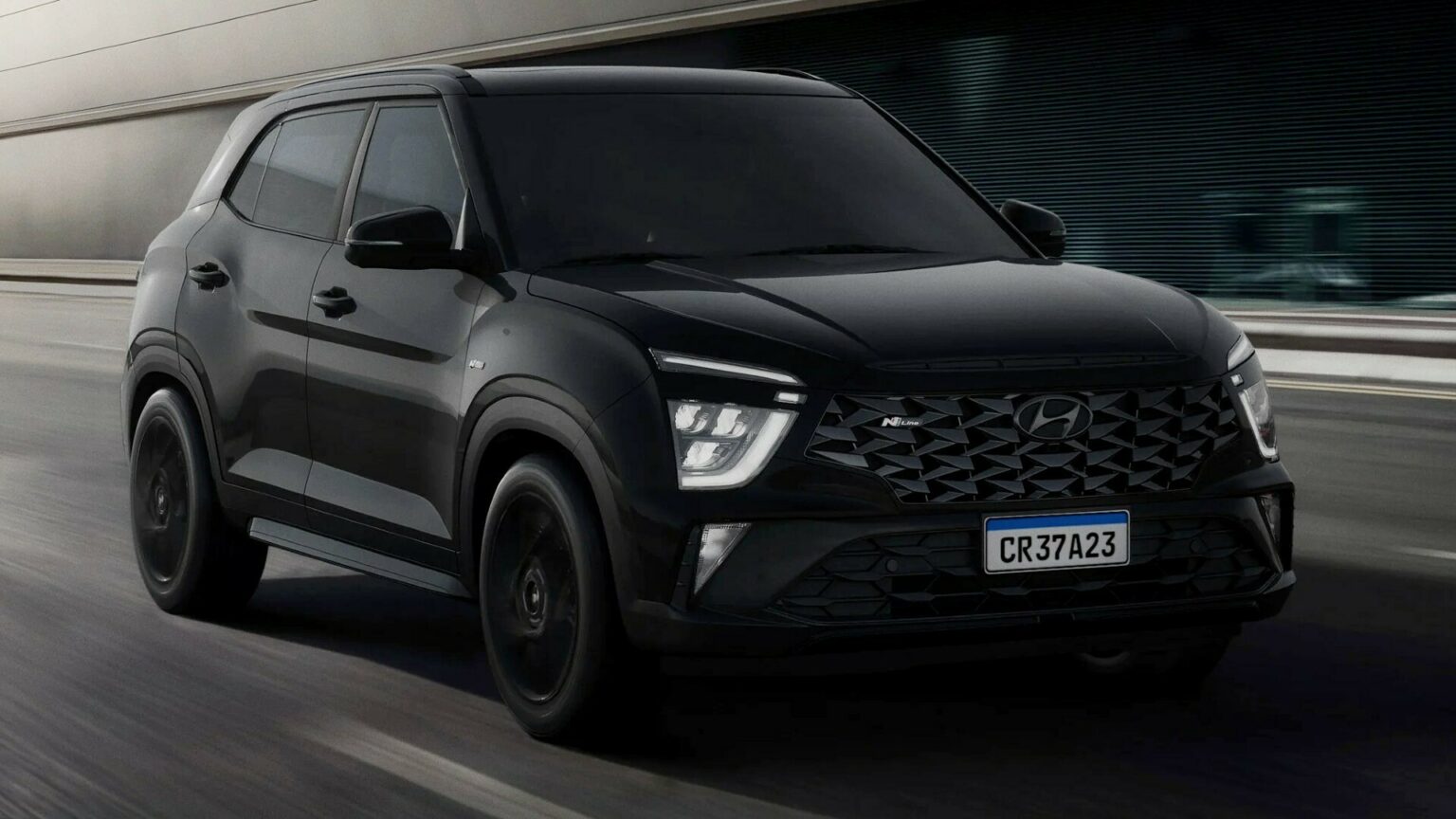 Stealthy Hyundai Creta N Line Night Edition For Brazil Is The Coolest Yet Carscoops 