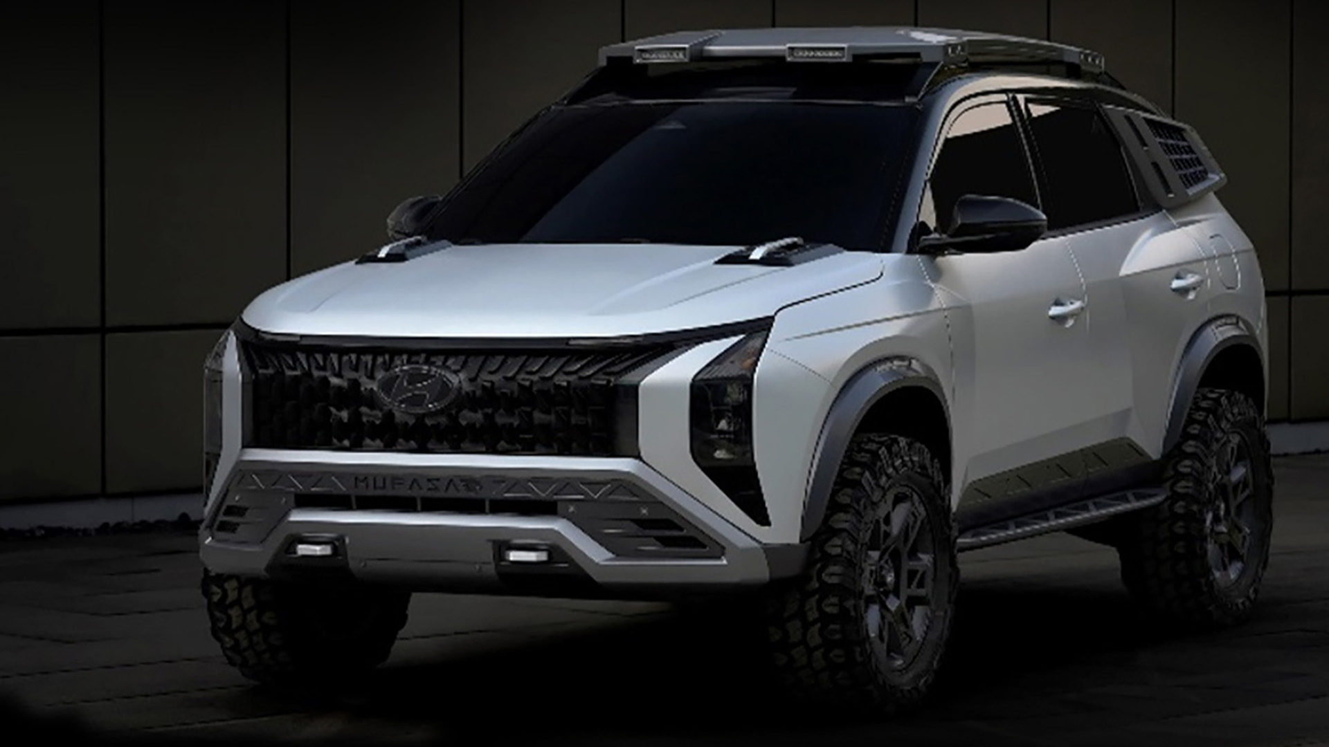 Rugged Hyundai Mufasa Adventure Concept Previews TucsonSized